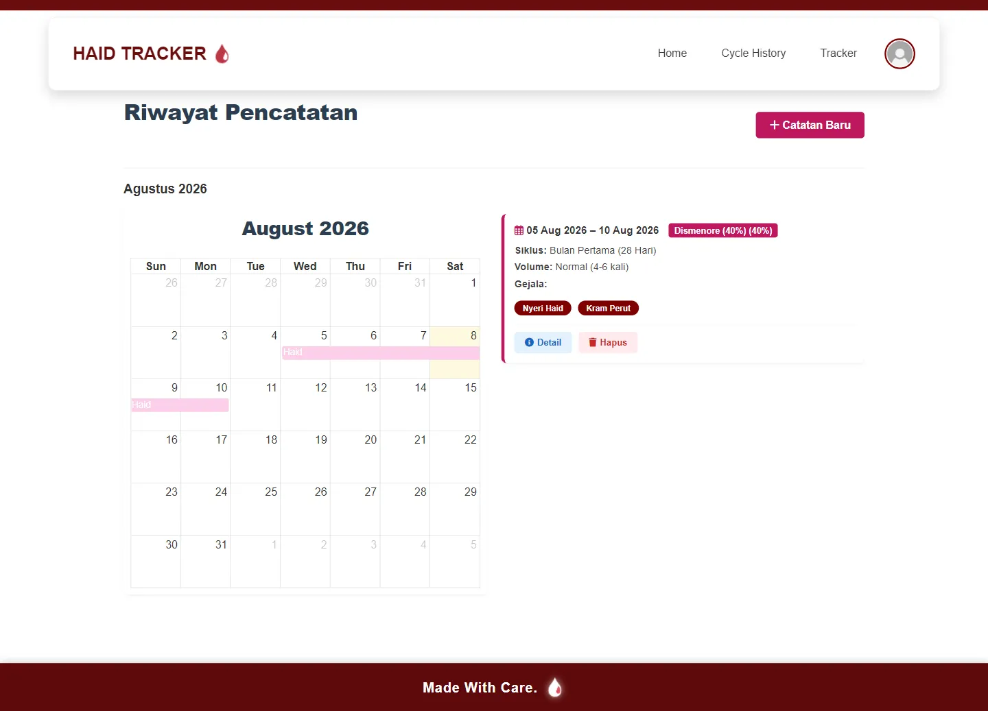 Screenshot Projek 9